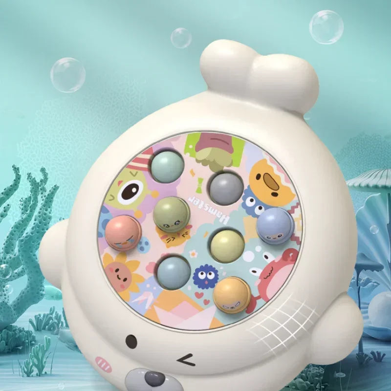 Cartoon Montessori Seal Hammer Knocking Game Education Educational Children's Desktop Parent-Child Interactive Musical Toys