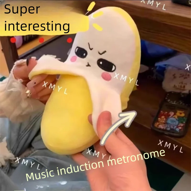 1 Type of Fruit-Sensing Rhythm Piano, Banana-Style Musical Plush Toy, Which Can Be Used for Interactive Rhythm Playing for Two People, or for Solo Play You Need to Bring Your Own 3 Aa Batteries, Which Are Perfect for Couples' Interactions and a Great Tool