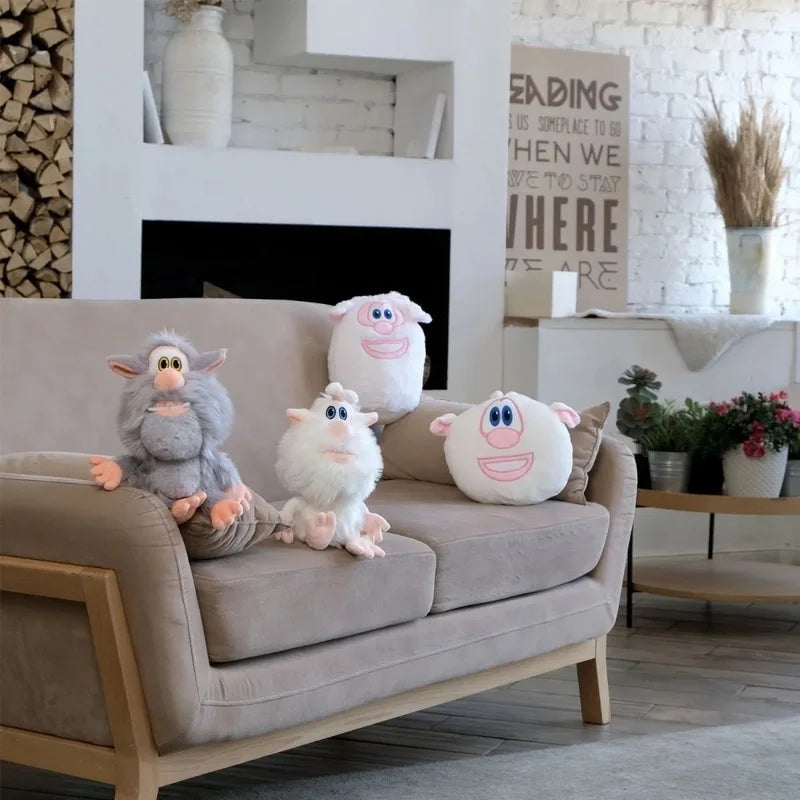 30cm Booba Plush Toy Cute Cartoon Periphery Comfortable Sofa Hug Pillow Home Decor Ornaments Soft Soothe Toys Collectible Gifts