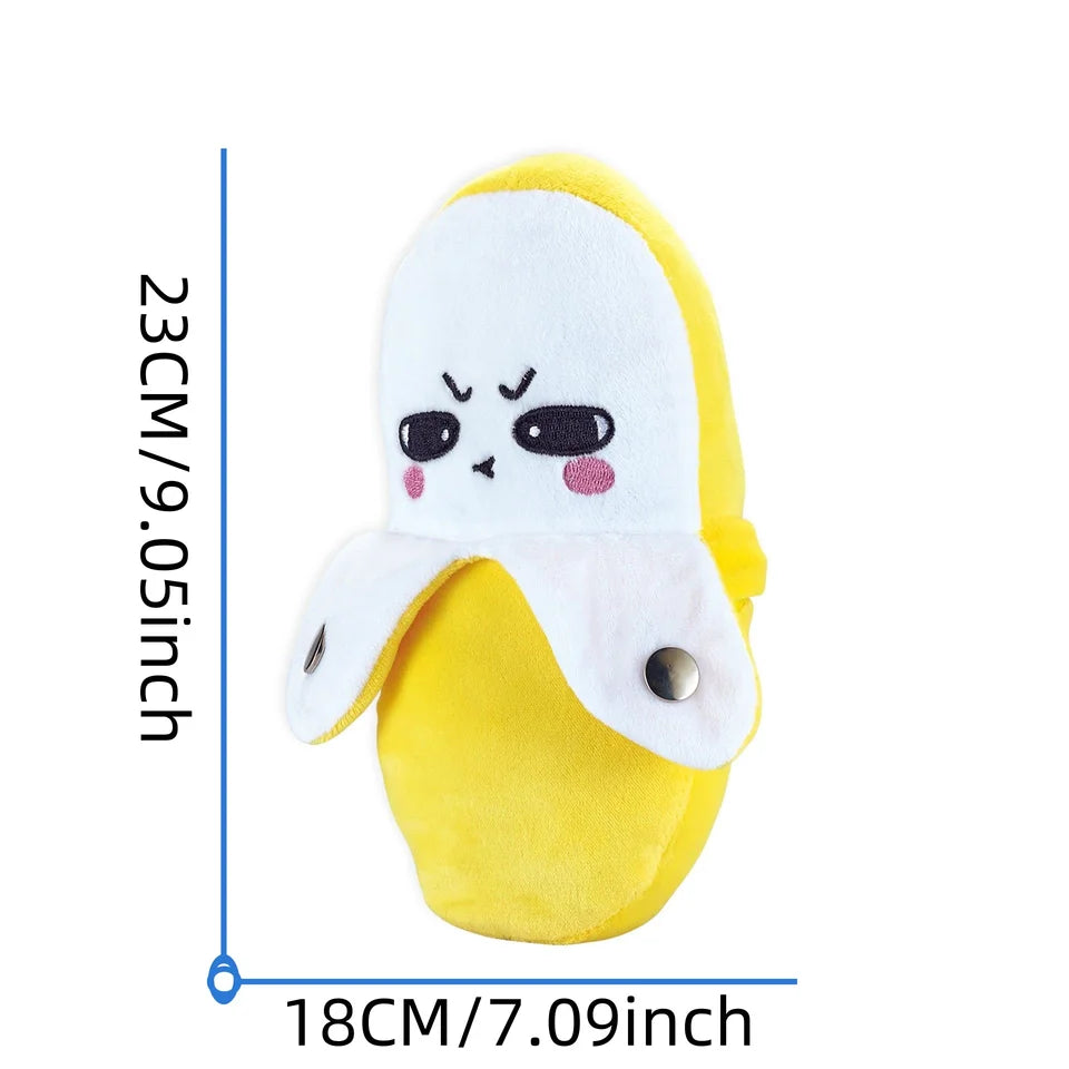 1 Type of Fruit-Sensing Rhythm Piano, Banana-Style Musical Plush Toy, Which Can Be Used for Interactive Rhythm Playing for Two People, or for Solo Play You Need to Bring Your Own 3 Aa Batteries, Which Are Perfect for Couples' Interactions and a Great Tool